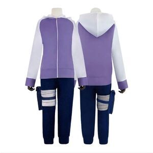 Anime Naruto Shippuden Hinata Hyuga Costume Complete Outfit Cosplay Party Set